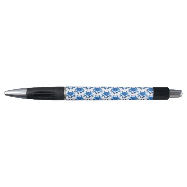 Stylo Motif de crabe bleu (Devant)