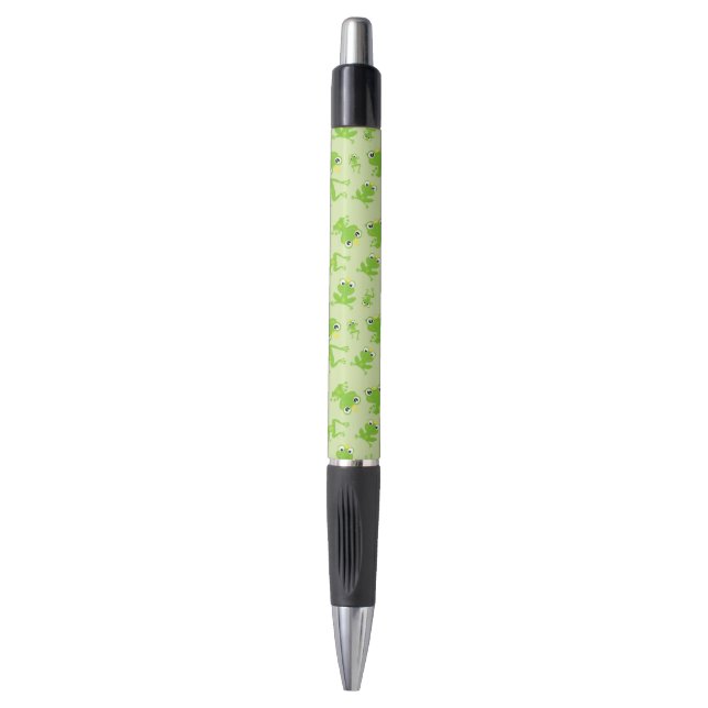Stylo Motif de grenouille, Grenouilles mignonnes, Grenou (Devant (Vertical))