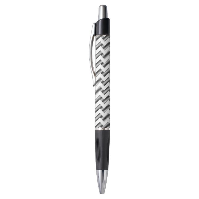 Stylo Motif de zigzag géométrique (Haut (Vertical))