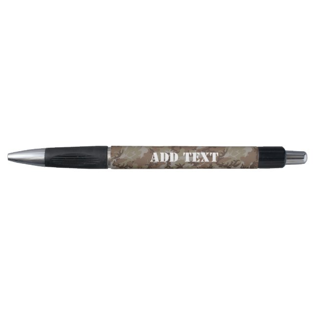 Stylo Motif du Camouflage militaire du désert de Woodlan (Devant)
