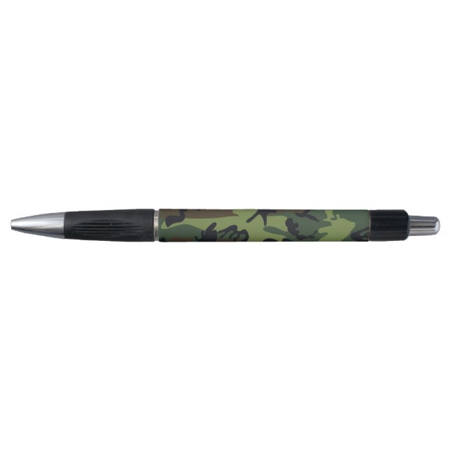 Stylo Motif du Camouflage Vert, Motif militaire, Armée (Devant)