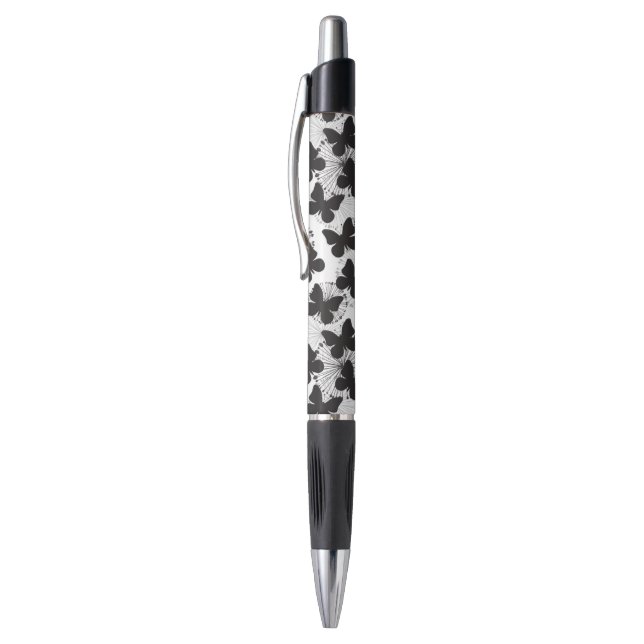 Stylo motif d'un papillon (Haut (Vertical))