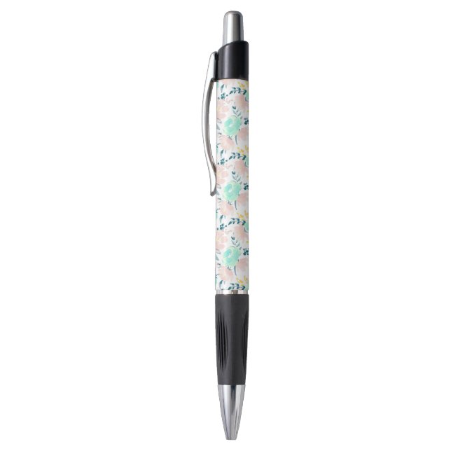 Stylo Motif floral d'aquarelle (Haut (Vertical))