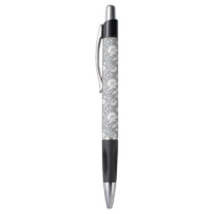Stylo Motif floral de dentelle