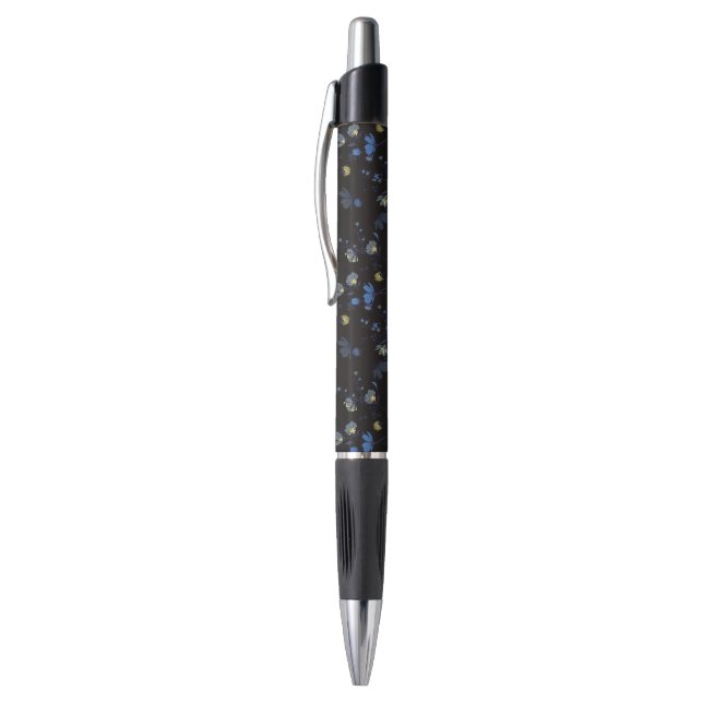 Stylo Motif floral soufflé par vent (Haut (Vertical))