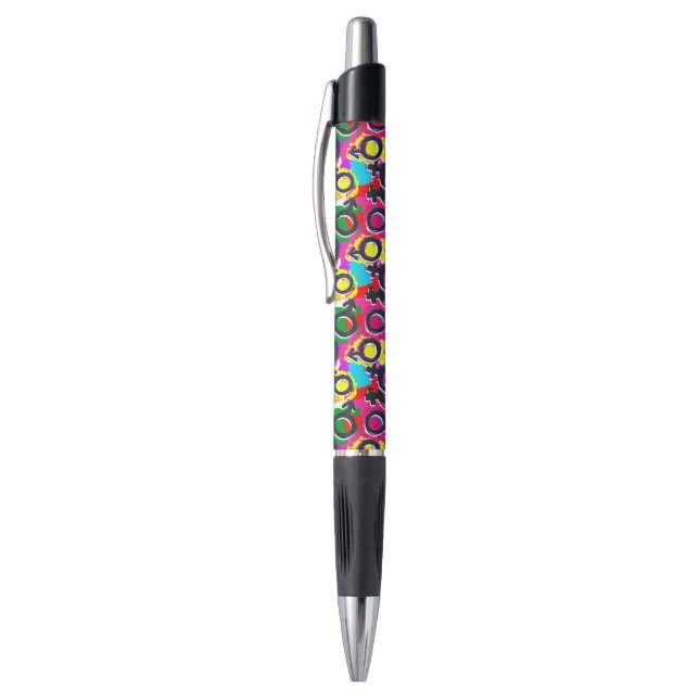 Stylo Motif Gay pride de Neon (Haut (Vertical))
