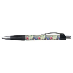 Stylo Motif indien vintage de tigre de style