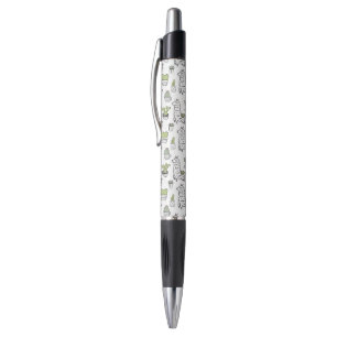 Stylo Motif mignon d'alpaga et de cactus