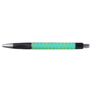 Stylo motif moderne et coloré