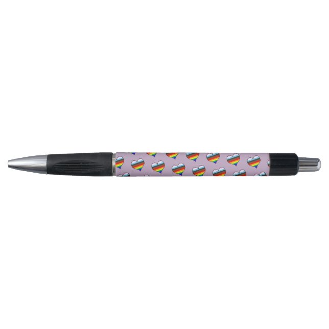 Stylo Motif Rainbow Heart (Devant)