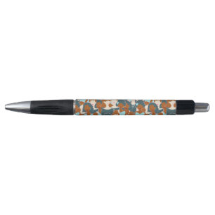 Stylo Motif sans couture avec filles noires et blanches