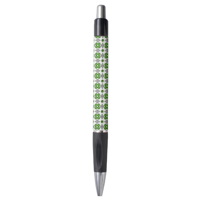 Stylo Motif vert (Devant (Vertical))