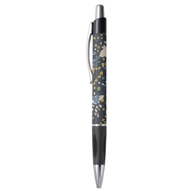 Stylo Motif vintage abstrait (Haut (Vertical))