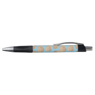 Stylo Motif vintage de coquillage de style