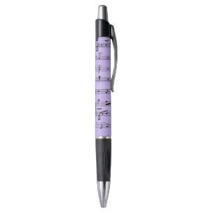 Stylo Musique de feuille pourpre