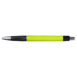 Stylo Neon Chartreuse couleur solide   Couleur tendance