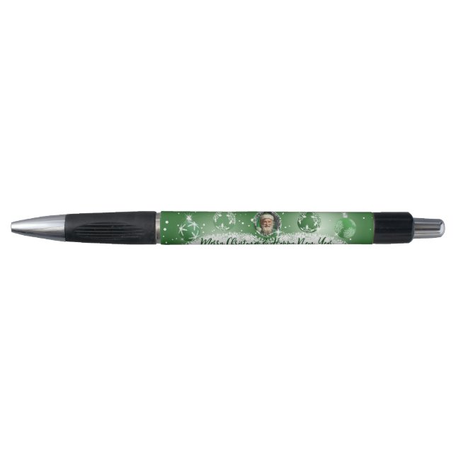 Stylo Noël vert (Devant)