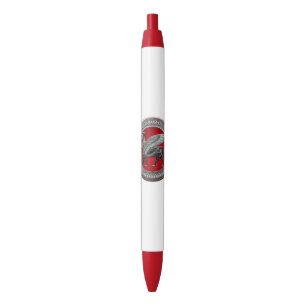 Stylo Noir [600] Taureau ailé assyrien : Argent et lamassu no