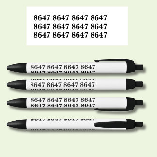 STYLO NOIR 8647
