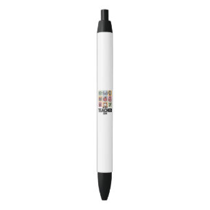 Stylo Noir À l'ère de mon enseignement La vie d'un professeur