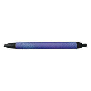 Stylo Noir Acceptation   Motif de Blue Indigo Violet Shibori