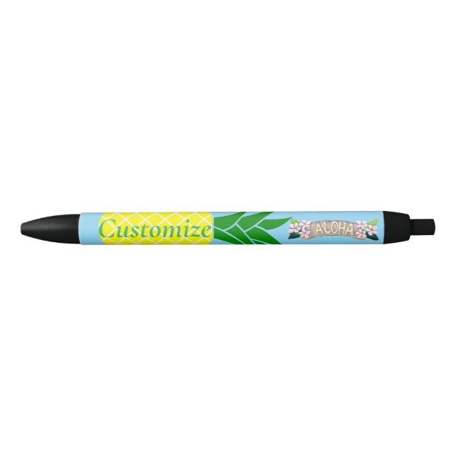 Stylo Noir Aloha Pineapple Thunder_Cove (Devant)