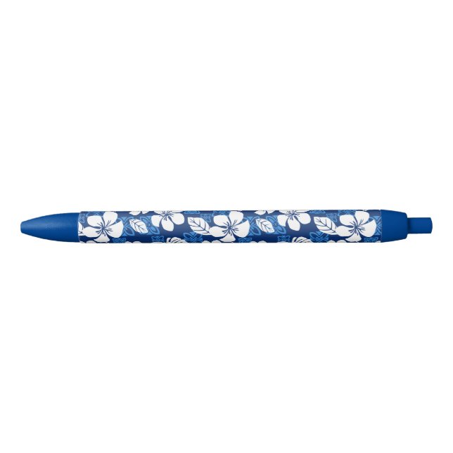 STYLO NOIR ALOHA VENDREDI (BLEU) (Devant)