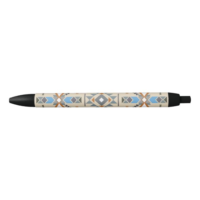 Stylo Noir Amérindiens (Devant)
