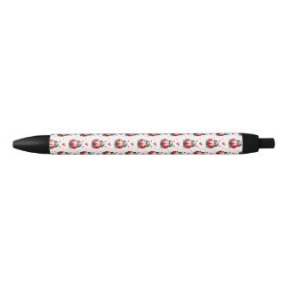 Stylo Noir Amour de coccinelle