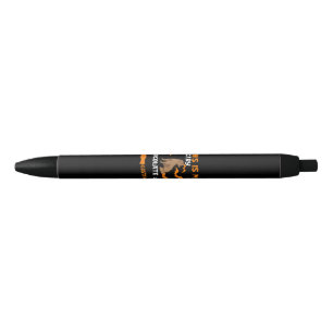 Stylo Noir Amoureux des chiens   C'Est Mon Costume De Laborat