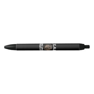 Stylo Noir Amoureux des chiens Team Chocolat Labrador Retri