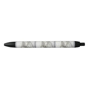 Stylo Noir ange paisible