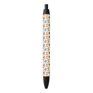 Stylo Noir Animaux de forêt, Animaux de forêt, Animaux d'auto