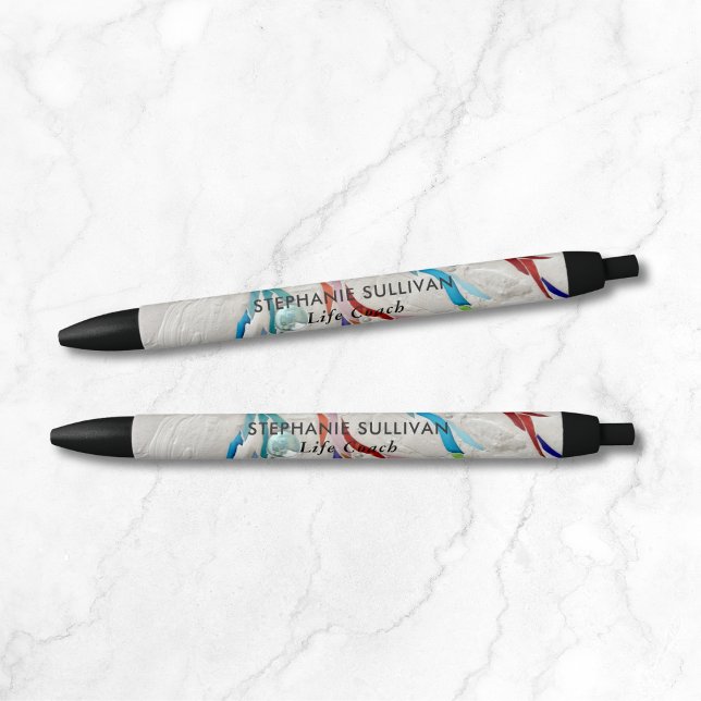 Stylo Noir Arbre de Vie Coach de Vie (Créateur téléchargé)