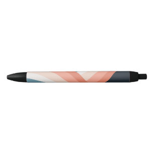 Stylo Noir Arc-en-ciel coloré à double rétro