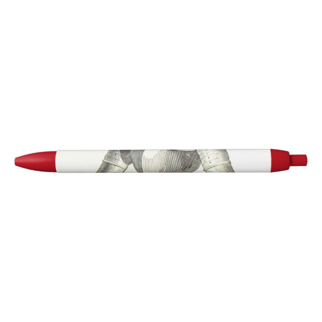 Stylo Noir armure (Devant)