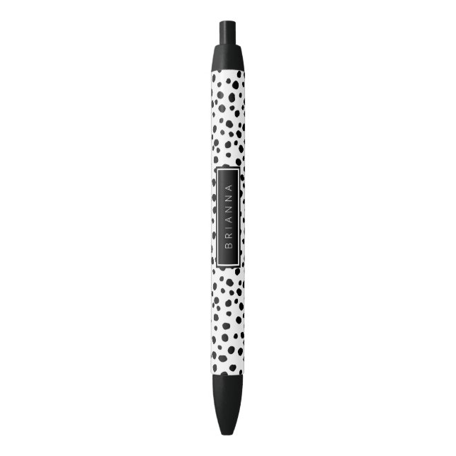 Stylo Noir Arrière - plan numérique noir et blanc moderne per (devant Vertical)