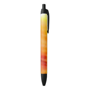 Stylo Noir Arrière - plan peint à la main 19 d'aquarelle