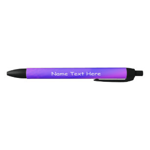 Stylo Noir Art africain, Ciel violet