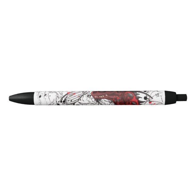 Stylo Noir Art de dragon (Devant)