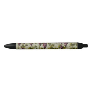Stylo Noir Art de vigne rustique de campagne français de vign