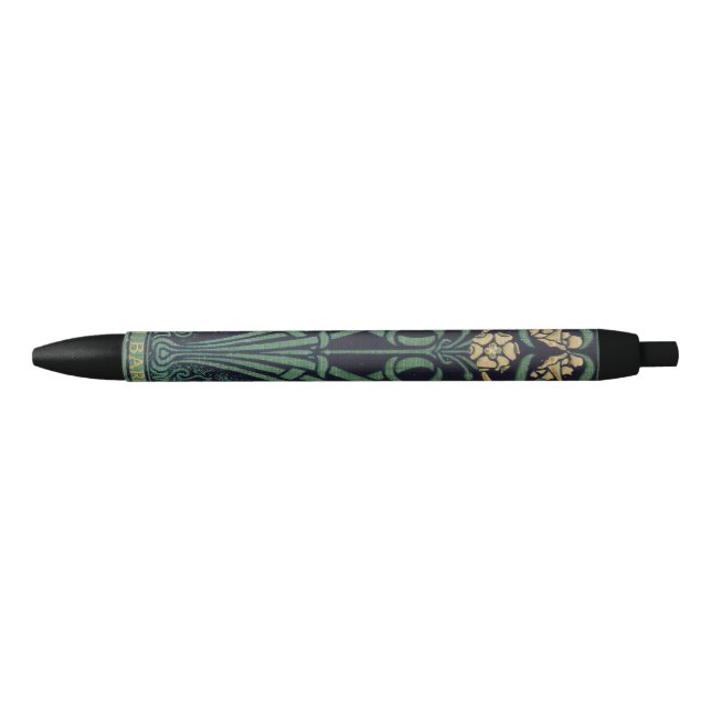 Stylo Noir Art nouveau (Devant)