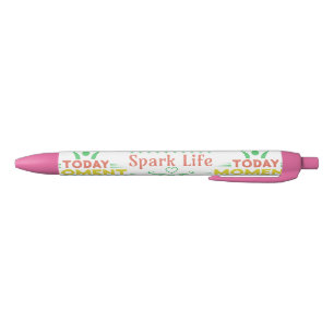 Stylo Noir Aujourd'hui Moment, Sac fourre-tout Spark Life