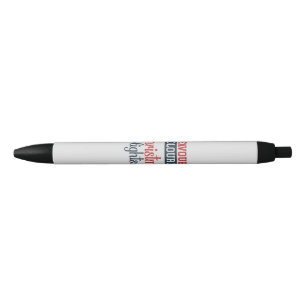 Stylo Noir Balise cadeau