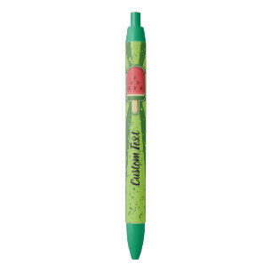 Stylo Noir Bâton de crème glacée de pastèque