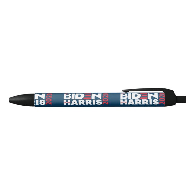 Stylo Noir Biden / Harris 2020 Election Campaign Ballpoint (Haut)