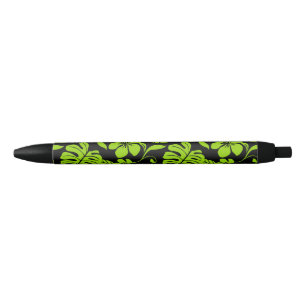 STYLO NOIR BIKINI ROSE (NOIR/LIME)