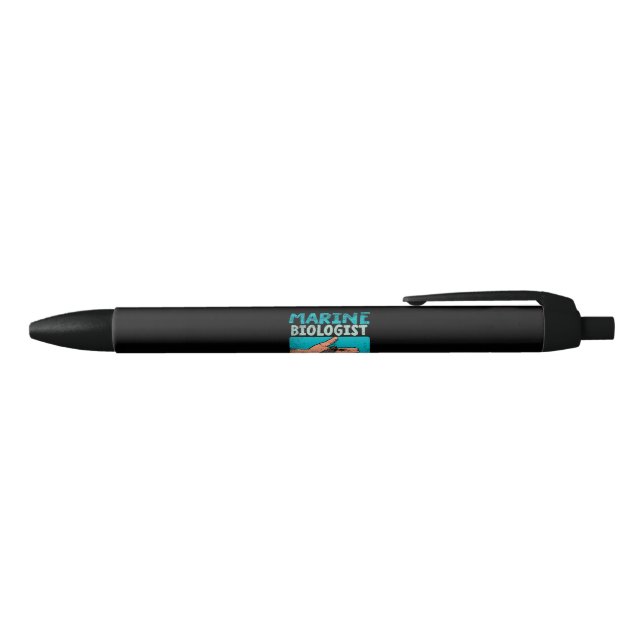 Stylo Noir Biologiste marin (Haut)