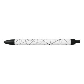 Stylo Noir Black and white geometric pattern