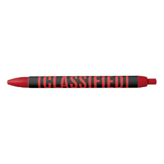 Stylo Noir Black Classified